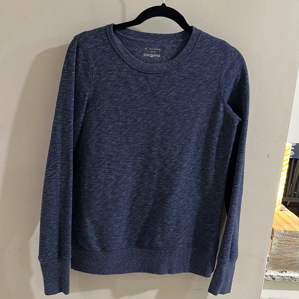 Navy blue athletic sweater